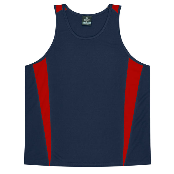Aussie Pacific Eureka mens singlet 1st ( 14 Colour ) (1104)