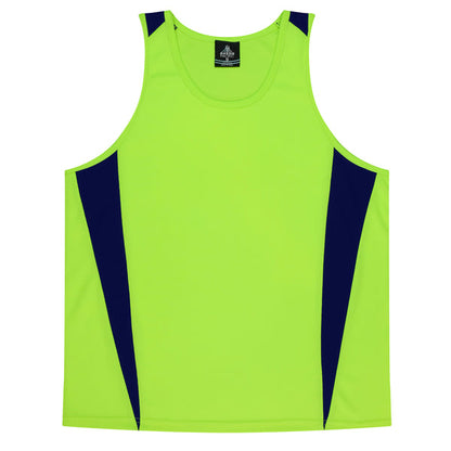 Aussie Pacific Eureka mens singlet 1st ( 14 Colour ) (1104)