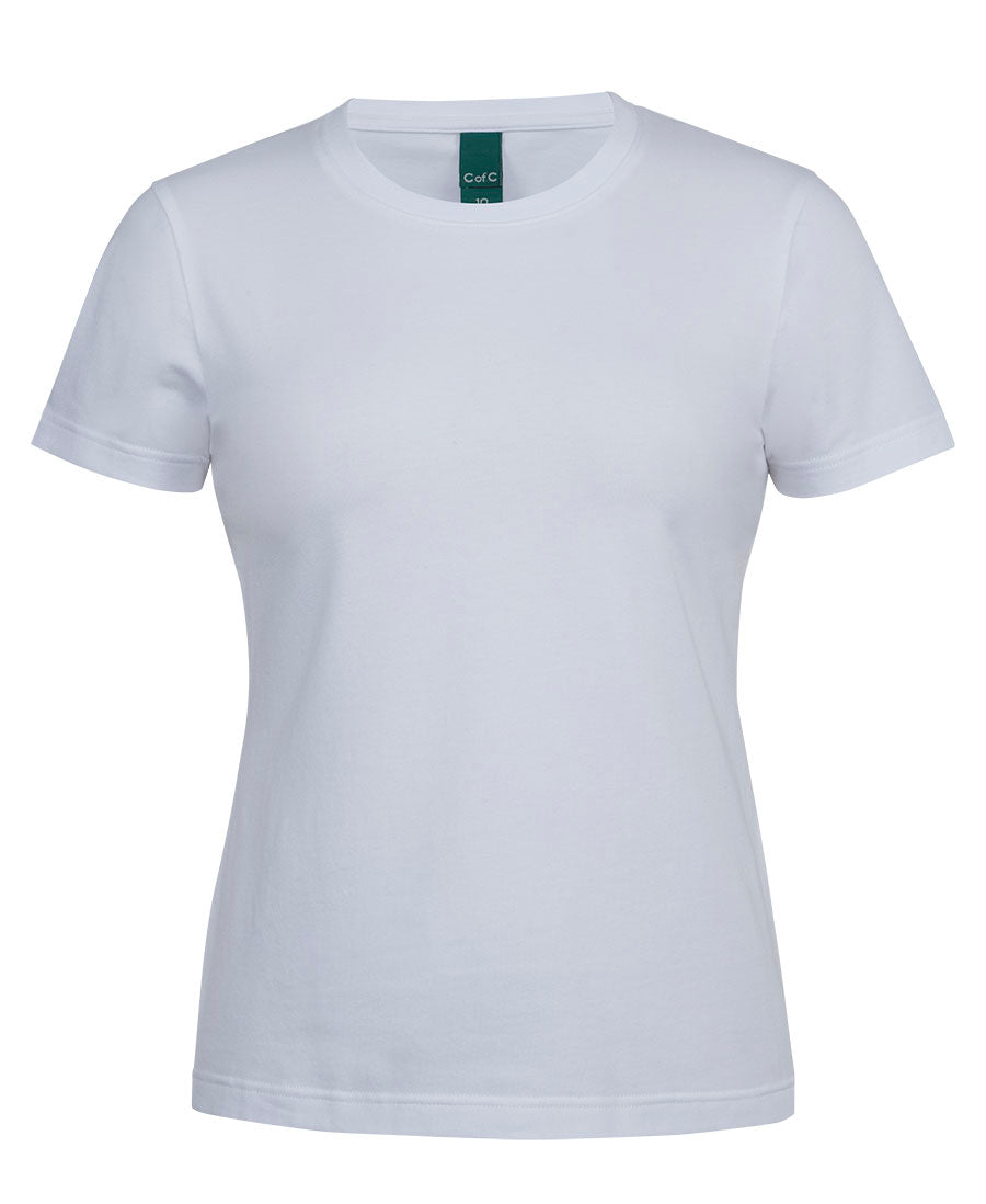JB's C of C Ladies Cotton S/S Stretch Tee (1STS1)