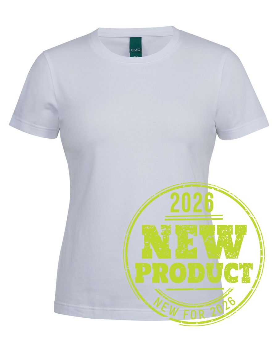 JB's C of C Ladies Cotton S/S Stretch Tee (1STS1)