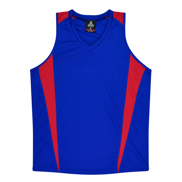 Aussie Pacific Eureka Ladies Singlets 2nd (10 Colour ) (2104)