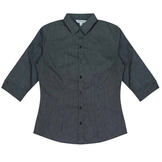 Aussie Pacific Lady Henley 3/4 Sleeve Shirt (2900T)