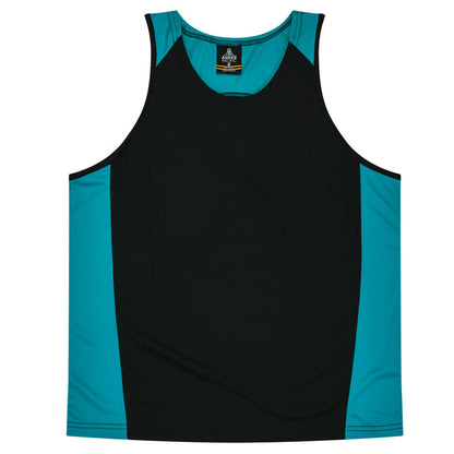 Aussie Pacific Premier Kids Singlet 1st (9 Colour) (3101)