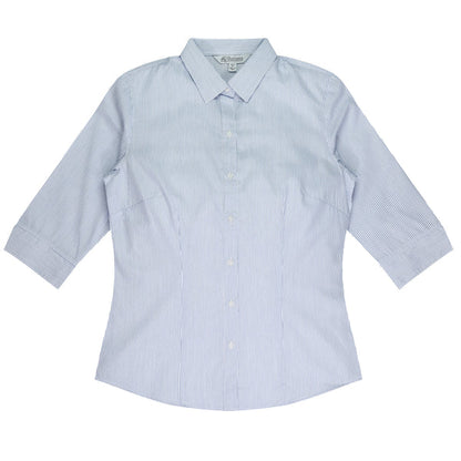 Aussie Pacific Lady Henley 3/4 Sleeve Shirt (2900T)