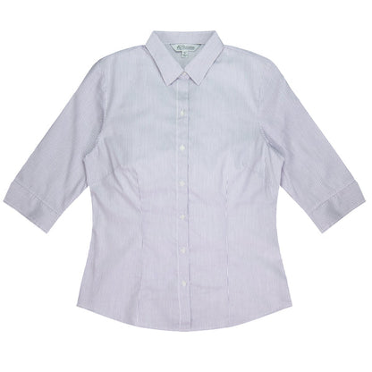 Aussie Pacific Lady Henley 3/4 Sleeve Shirt (2900T)