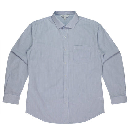 Aussie Pacific Mens Henley Long Sleeve Shirt (1900L)