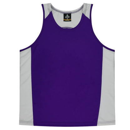 Aussie Pacific Premier Kids Singlet 1st (9 Colour) (3101)
