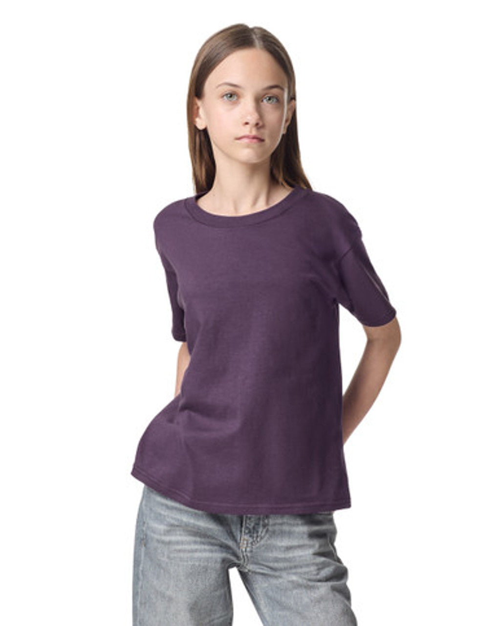 American Apparel Fine Jersey Youth T-Shirt (2001Y)