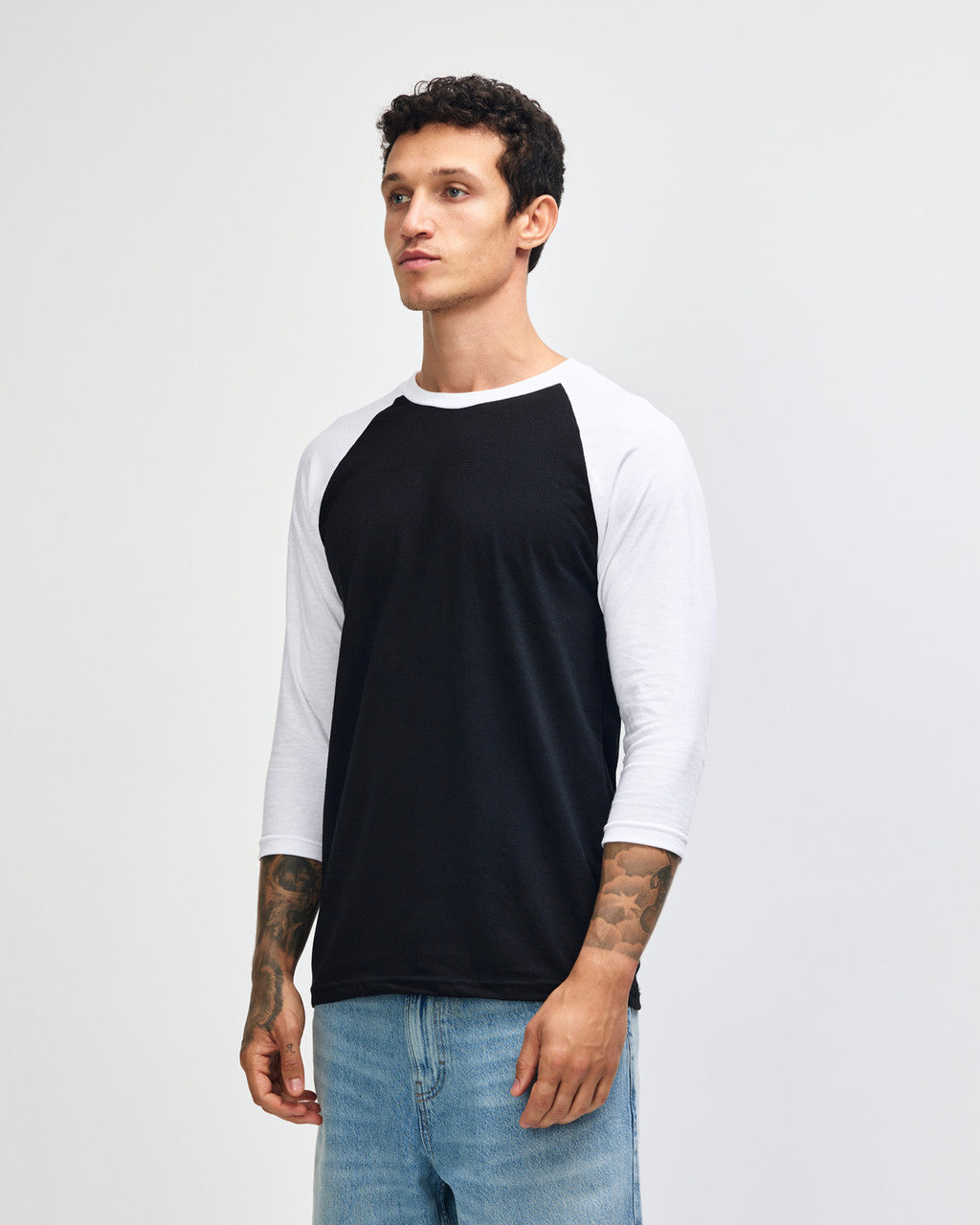 American Apparel Adult CVC Raglan T-shirt (2003CVC)