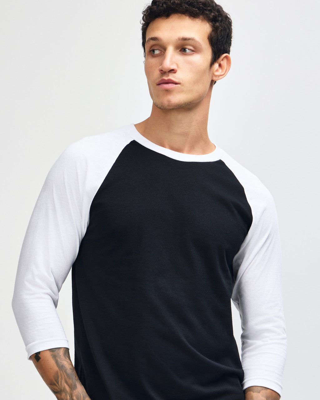 American Apparel Adult CVC Raglan T-shirt (2003CVC)