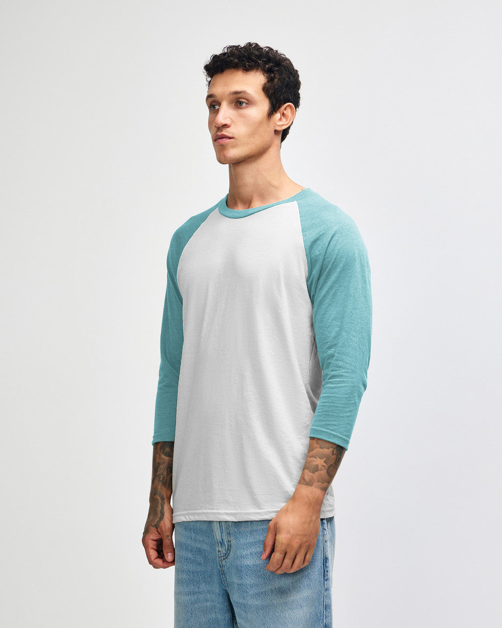 American Apparel Adult CVC Raglan T-shirt (2003CVC)