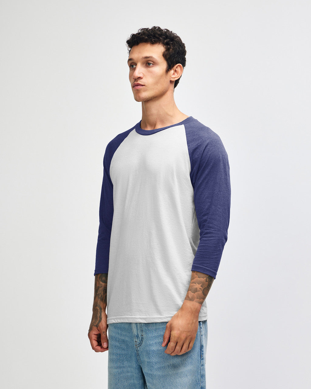 American Apparel Adult CVC Raglan T-shirt (2003CVC)