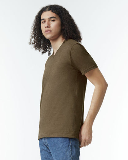 American Apparel CVC Unisex V-Neck T-Shirt (2006CVC)