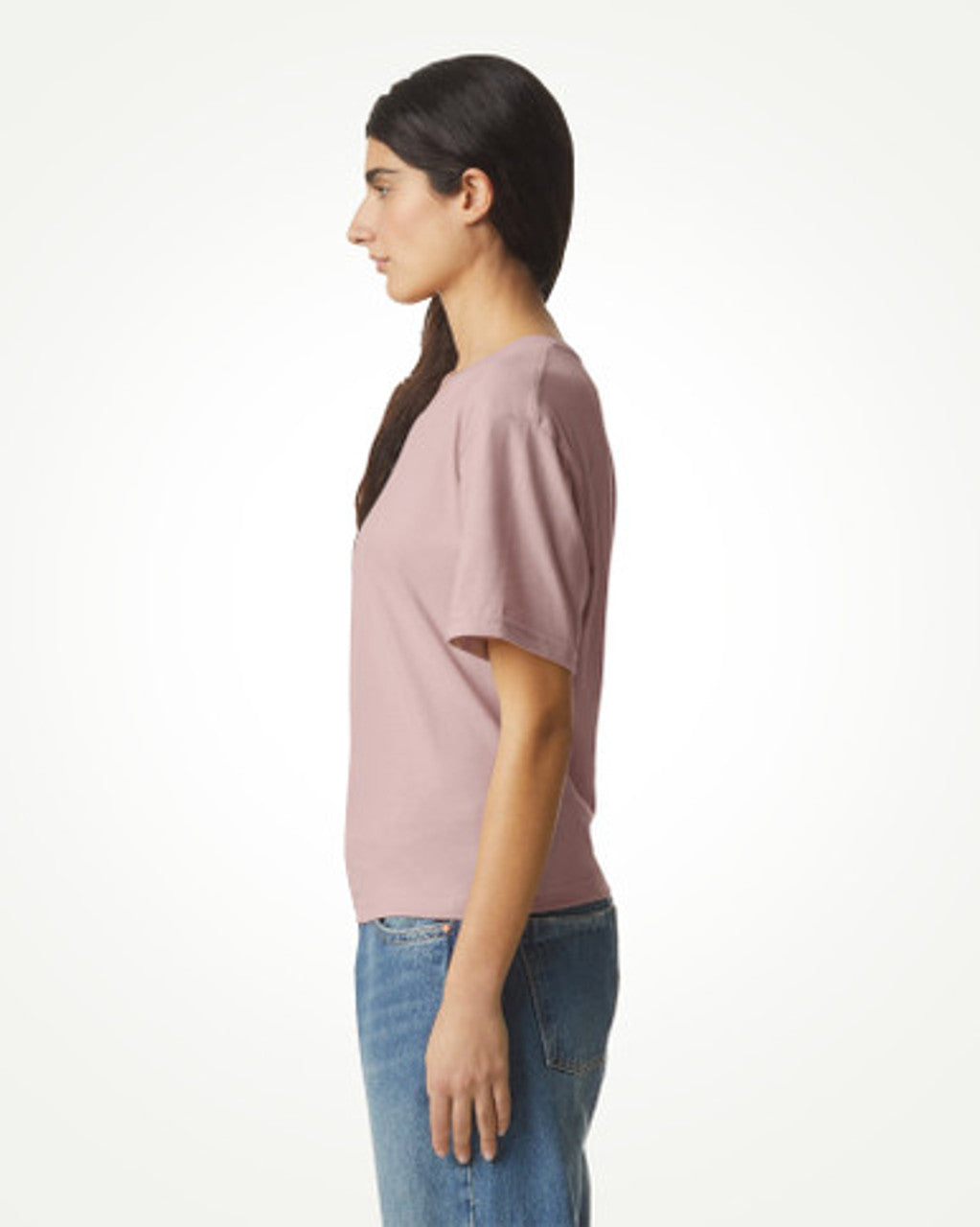 American Apparel CVC Unisex V-Neck T-Shirt (2006CVC)