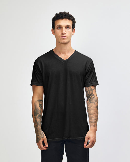 American Apparel CVC Unisex V-Neck T-Shirt (2006CVC)