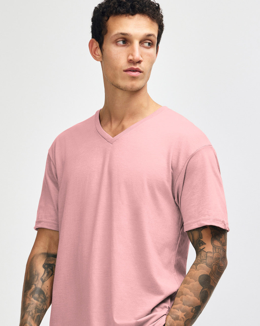 American Apparel CVC Unisex V-Neck T-Shirt (2006CVC)