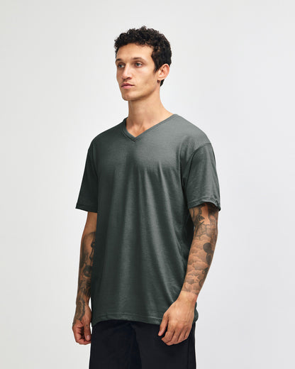American Apparel CVC Unisex V-Neck T-Shirt (2006CVC)