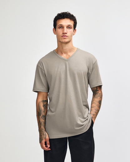 American Apparel CVC Unisex V-Neck T-Shirt (2006CVC)