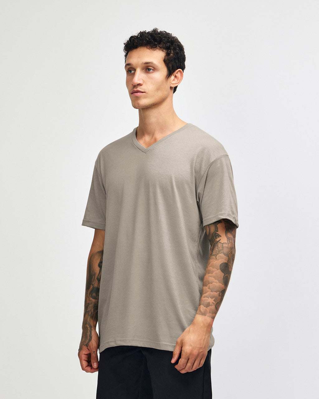 American Apparel CVC Unisex V-Neck T-Shirt (2006CVC)