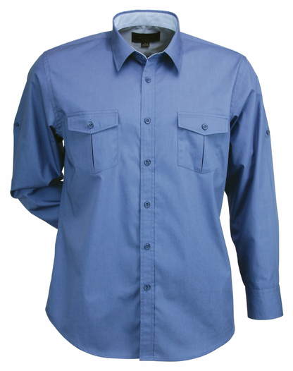 Stencil  Hospitality Nano 2034L Mens L/S Shirts (2034L)