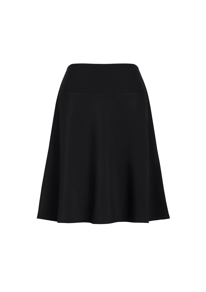 Biz Corporate Womens Siena Bandless Flared Skirt (20718)