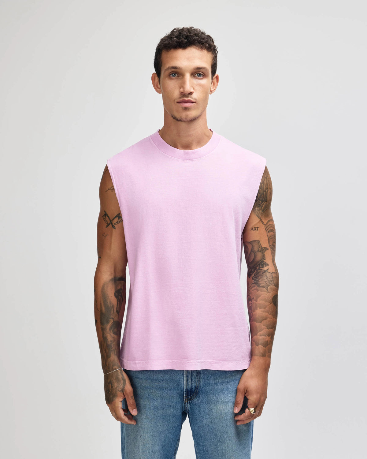 American Apparel Unisex Dyed Muscle Tee (207GD)