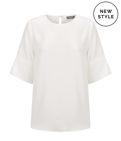 Gloweave Celine Contrast Sleeve Top (2113WS)