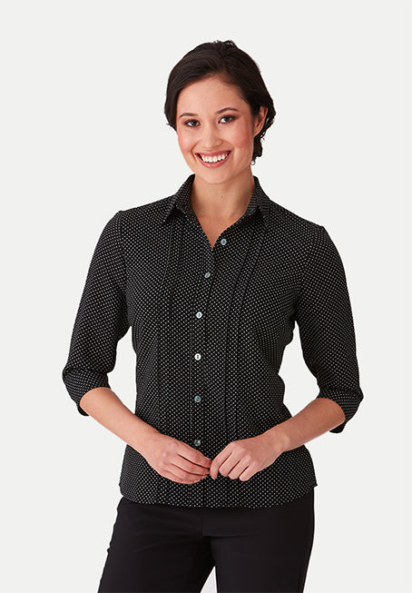 City Collection Stretch Spot-3/4 Sleeve (2172) (2nd 2 colors)