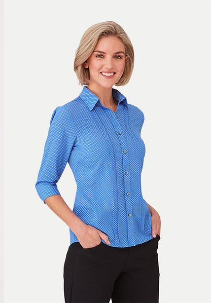 City Collection Stretch Spot-3/4 Sleeve (2172) (2nd 2 colors)