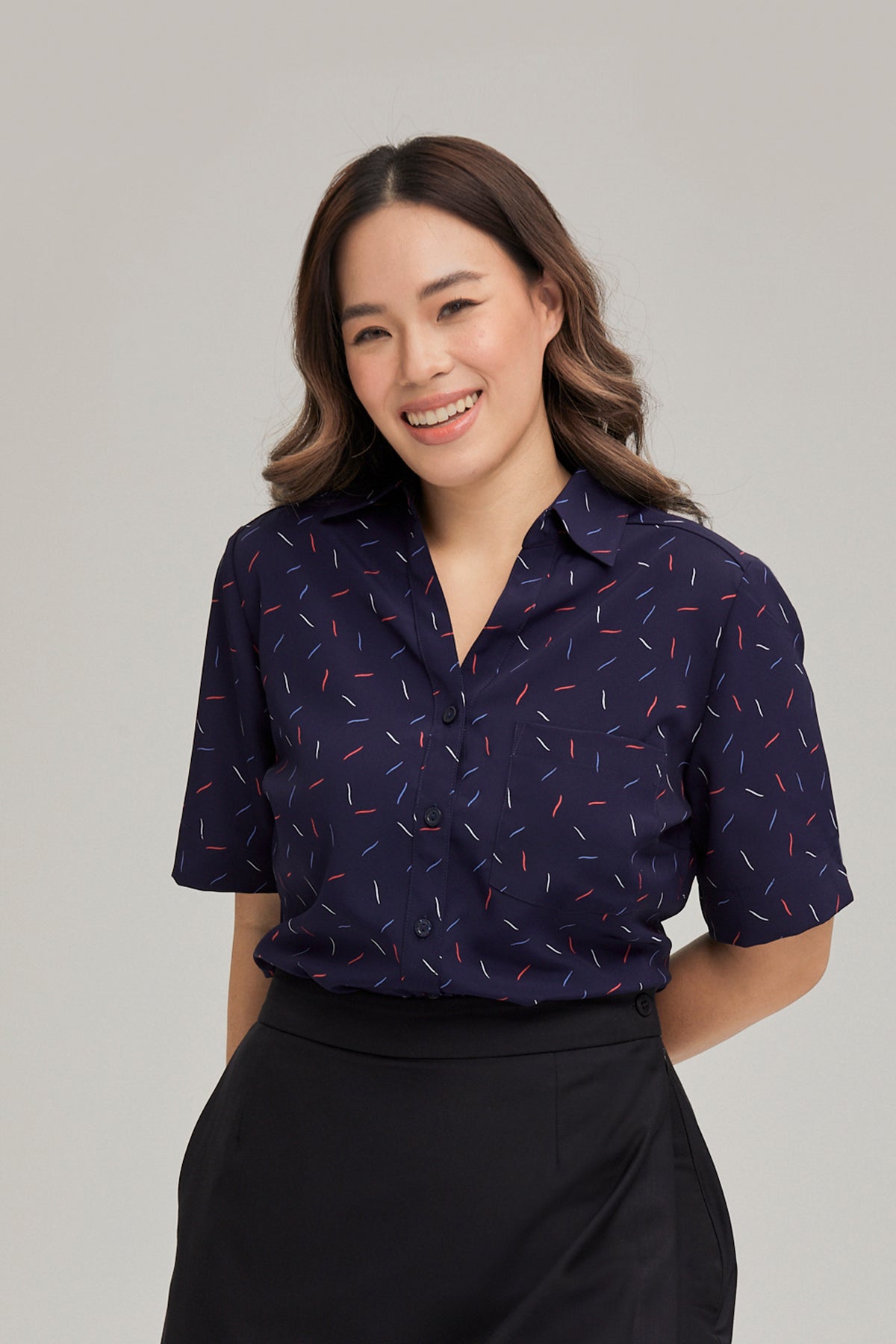 City Collection Drift Print S/S (2192)