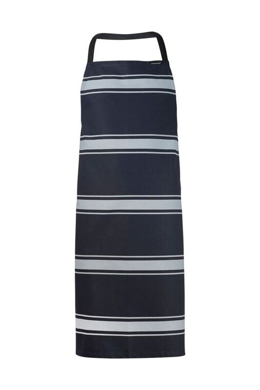 Chefscraft Full Bib Butchers Stripe Apron (CA006)