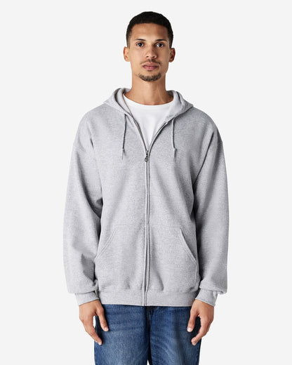 Gildan  Adult  Zip Hooded Sweatshirt-(18600)