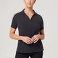 City Collection Ella S/Slv Detail Polo Top W/Side Splits(2274)