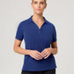 City Collection Ella S/Slv Detail Polo Top W/Side Splits(2274)
