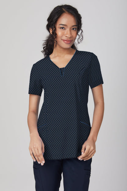 City Collection Heart Print Tunic (2281)