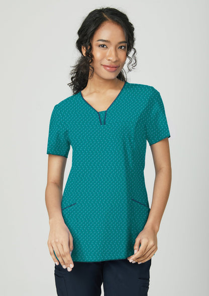 City Collection Heart Print Tunic (2281)