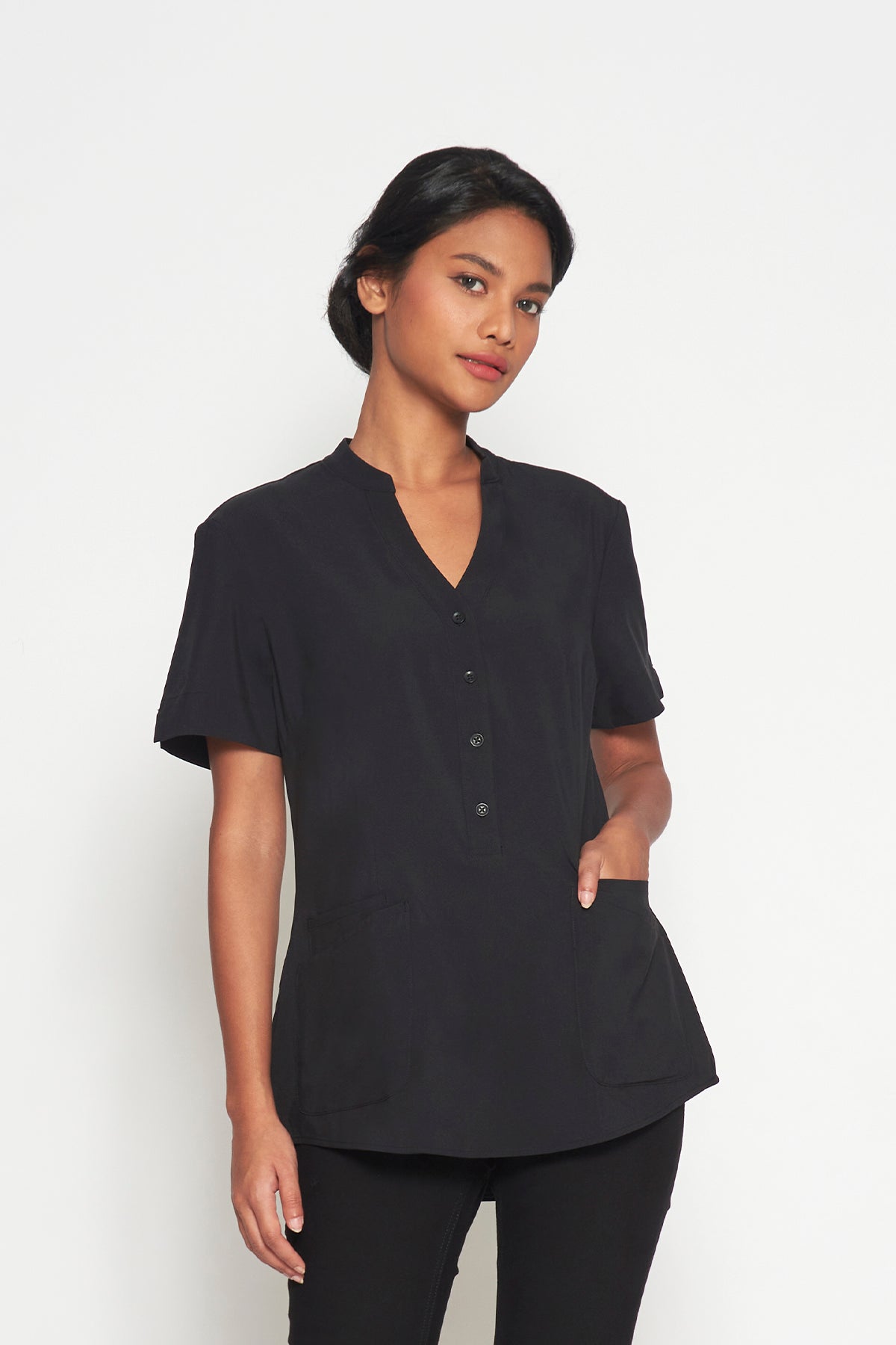 City Collection Zip Back Tunic(2284)