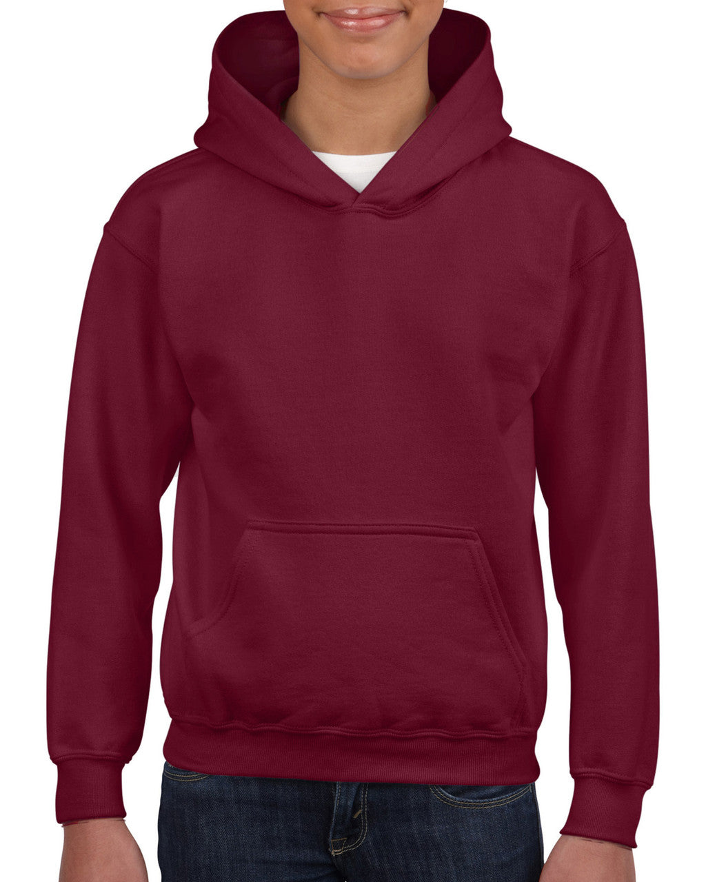 Gildan Youth Hooded Sweatshirt-(18500B)