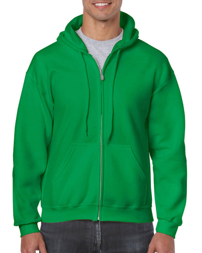 Gildan  Adult  Zip Hooded Sweatshirt-(18600)