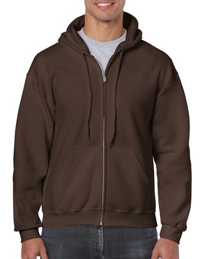 Gildan  Adult  Zip Hooded Sweatshirt-(18600)