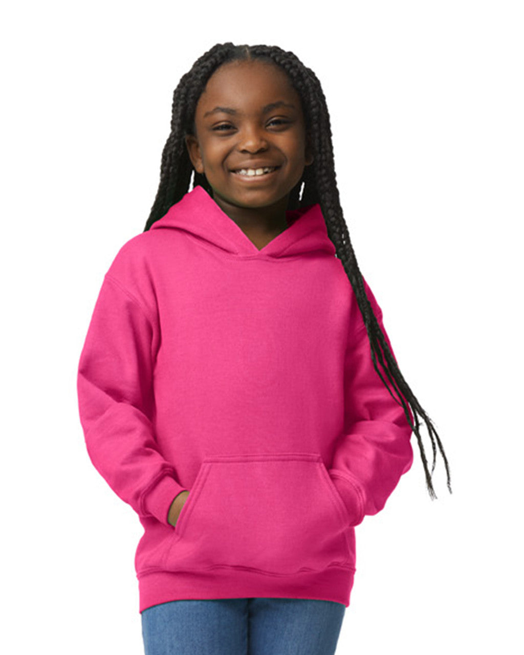 Gildan Youth Hooded Sweatshirt-(18500B)