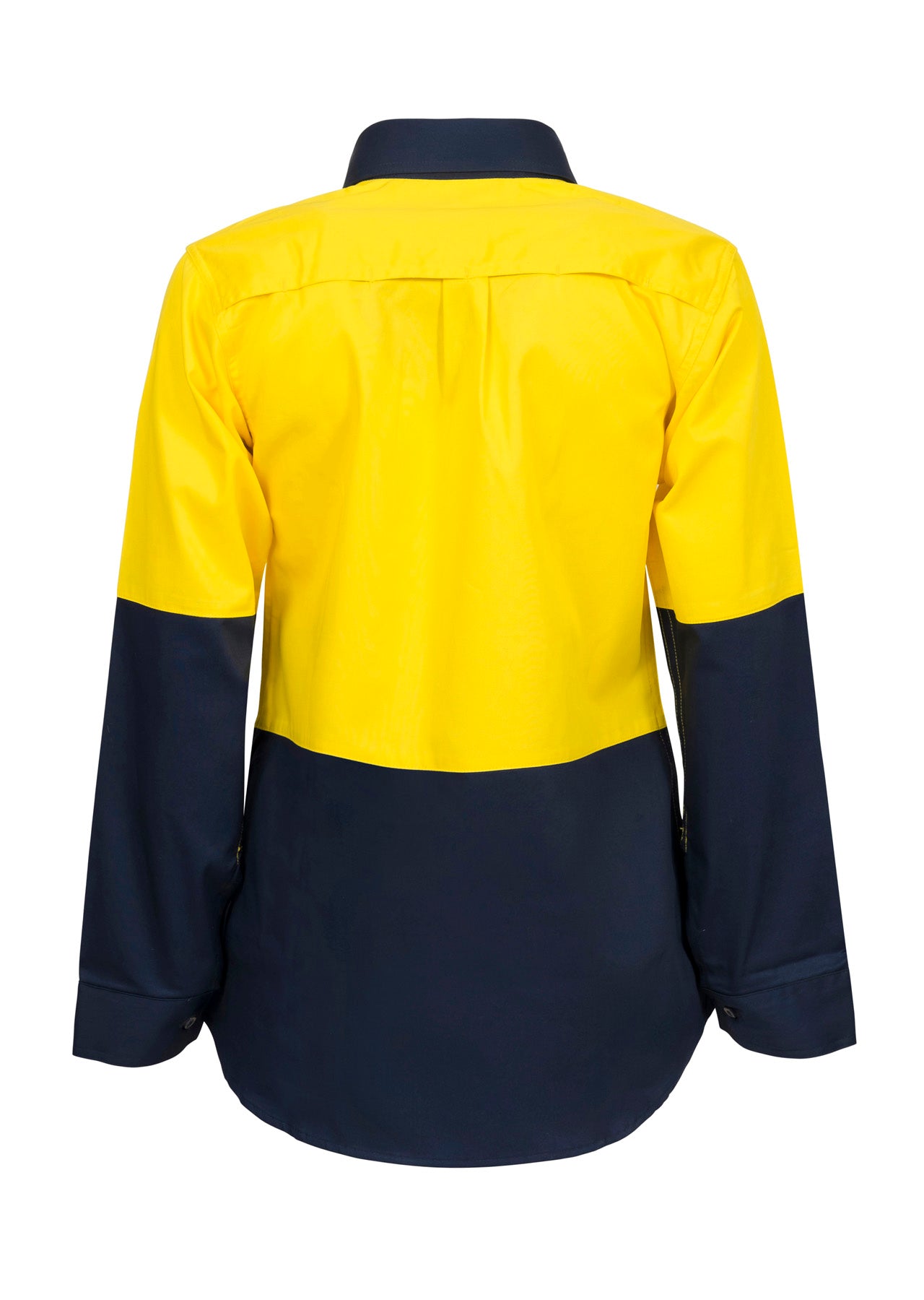 Workcraft Ladies Hivis Vented Shirt -ls   (WSL502)