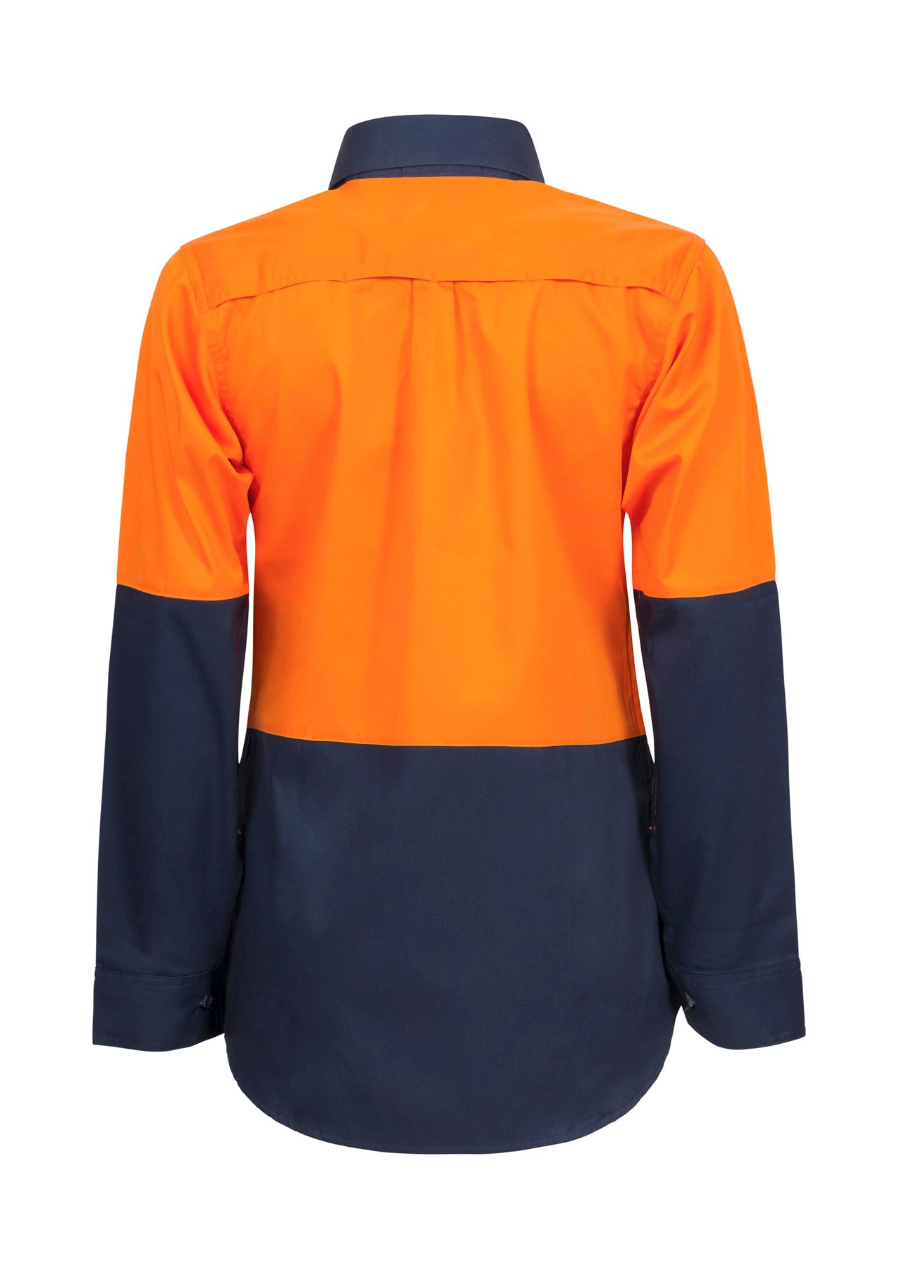 Workcraft Ladies Hivis Vented Shirt -ls   (WSL502)