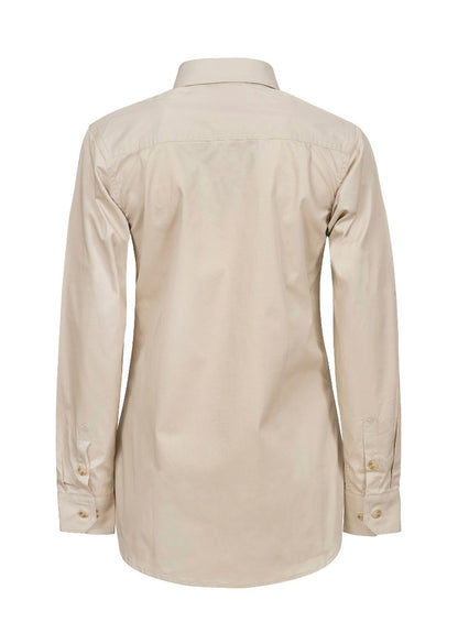Workcraft Ladies Half Placket Shirt (WSL505)