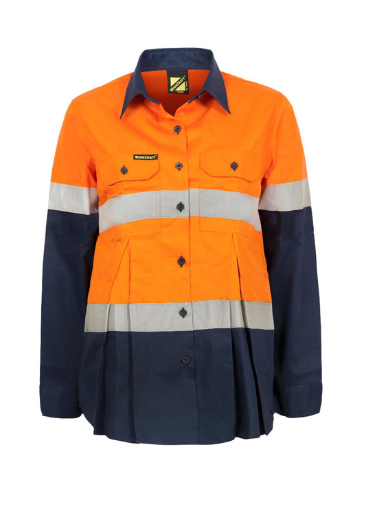 Workcraft Maternity Hivis Shirt Csr Tape (WSL601)