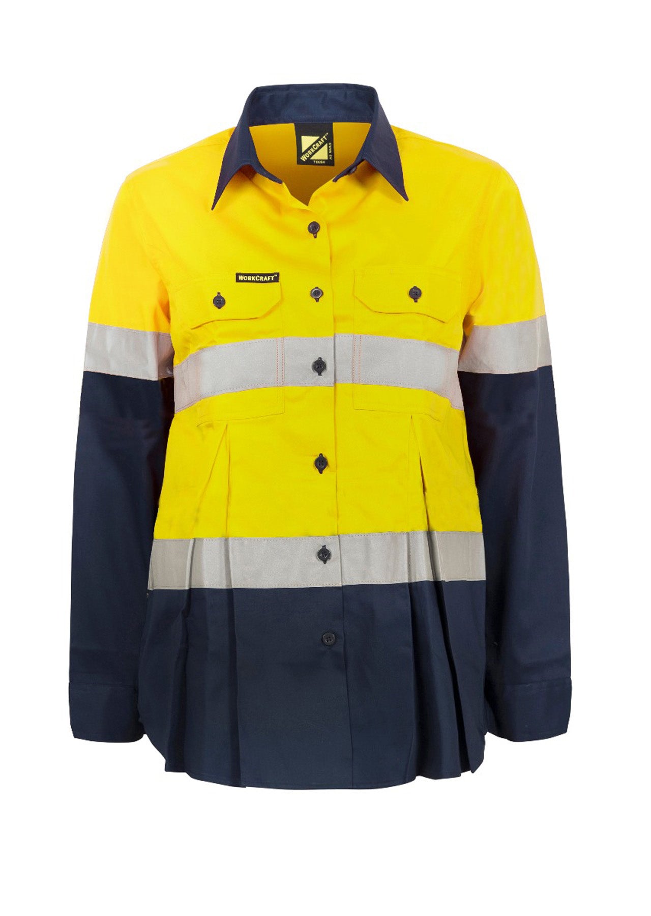 Workcraft Maternity Hivis Shirt Csr Tape (WSL601)