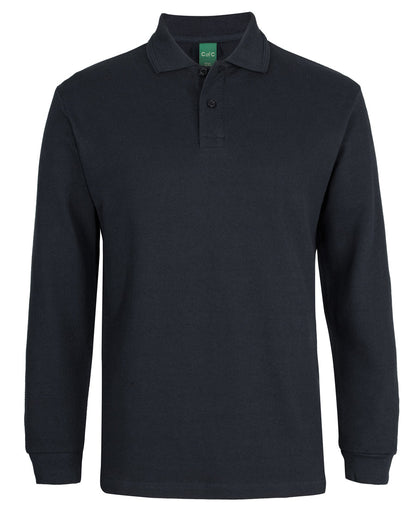 JB's C of C 320g L/s Popcorn Cotton Polo (2PCL)