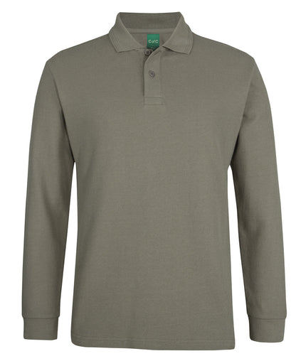 JB's C of C 320g L/s Popcorn Cotton Polo (2PCL)