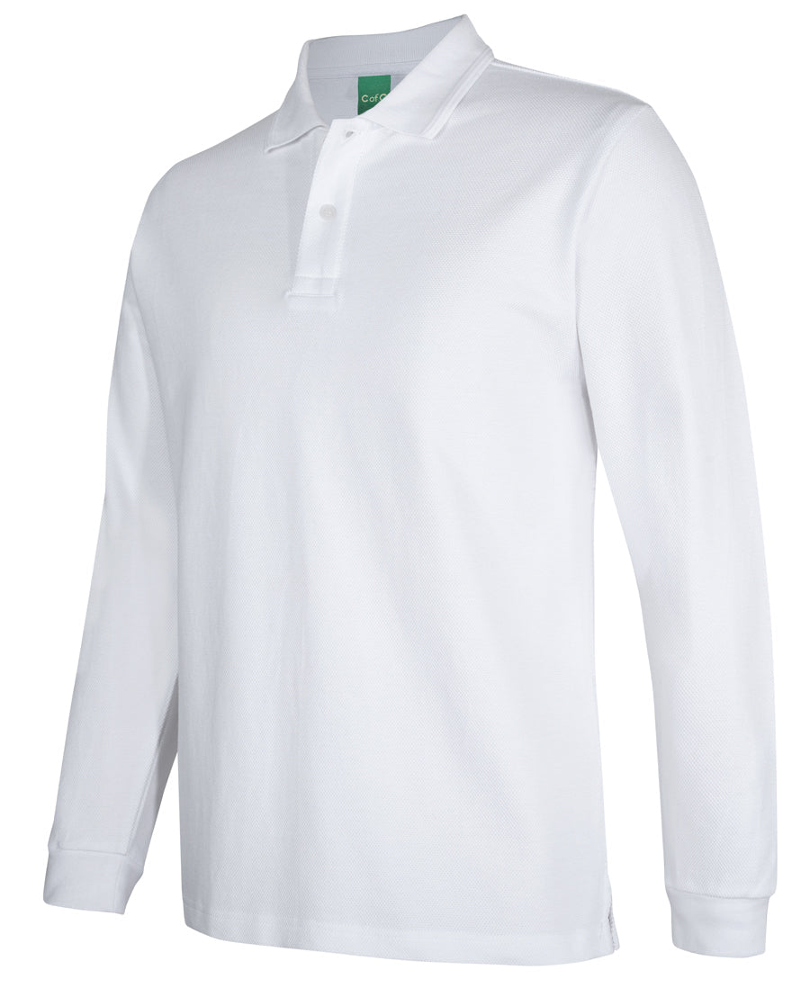 JB's C of C 320g L/s Popcorn Cotton Polo (2PCL)