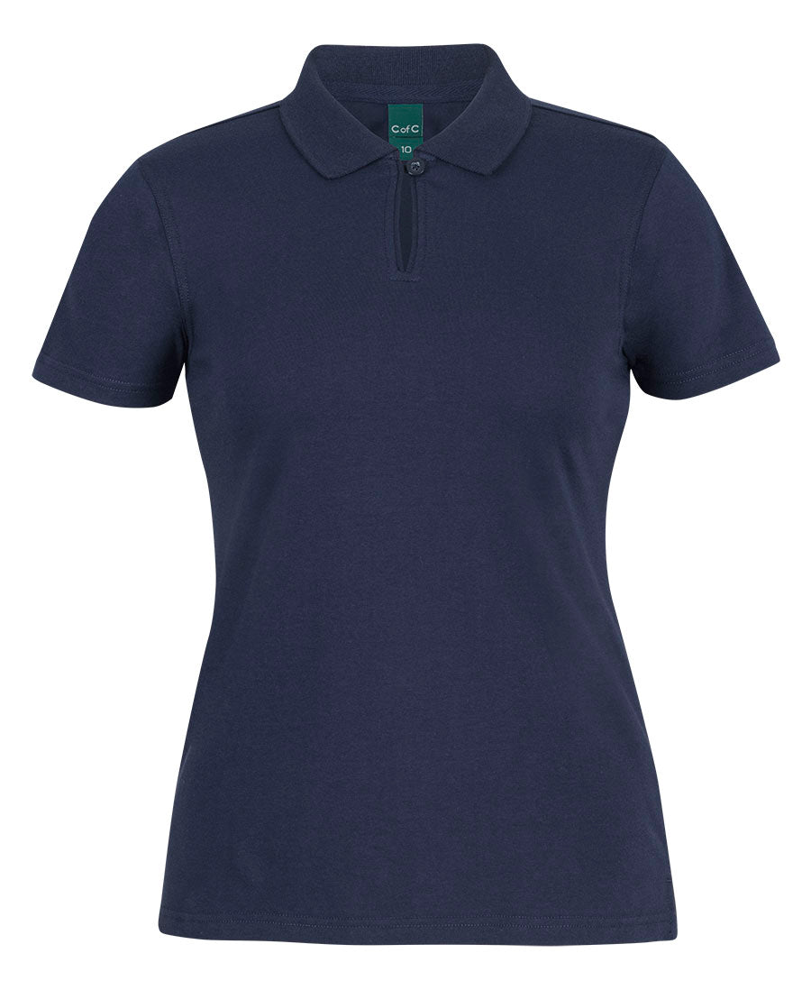 JB's C OF C Ladies Cotton S/S Stretch Polo (2STS1)